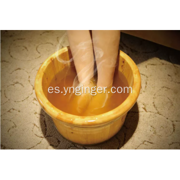 Mezcla de polvo para baño de pies con jengibre a base de hierbas
